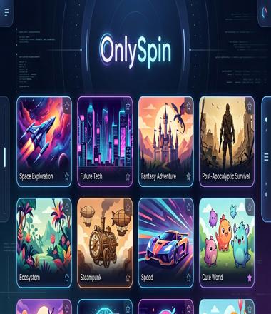 OnlySpin Oyun Kataloğu Ekran Görüntüsü