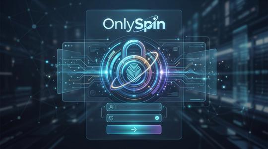 OnlySpin Giriş Ekranı Örnek Görseli