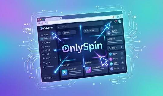 OnlySpin Platform Kullanım Görseli